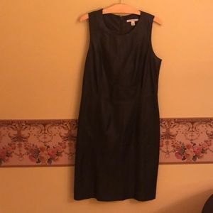 Banana republic leather  dress